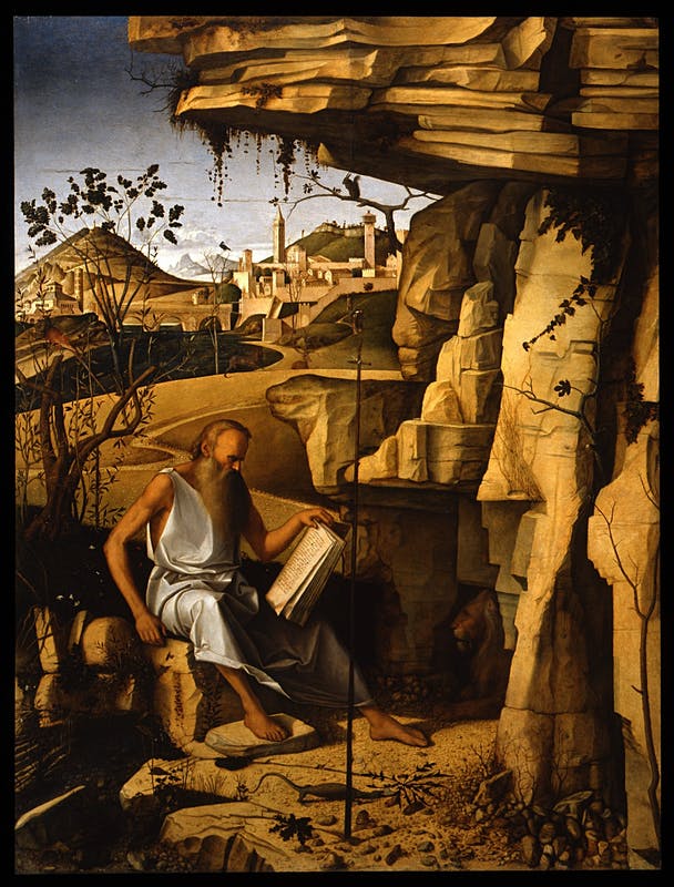 Giovanni Bellini's St Jerome in a Landscape